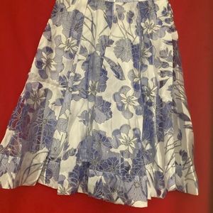 French connection pleated skirt